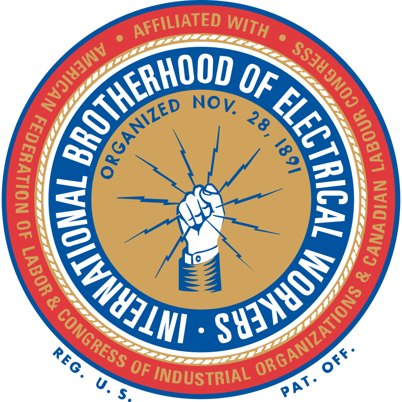 International Brotherhood of Electrical Workers logo