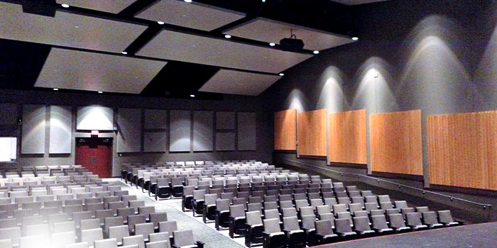 Wisconsin stage and auditorium displays commercial lighting and electrical that has been professionally installed by E-Con Electric